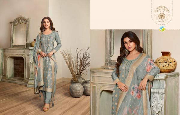 Vinay Kaseesh Zareena 4 Jacquard Designer Wear Salwar Suits Collection